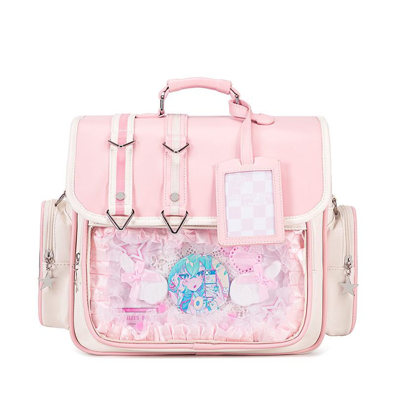 Women'S Bags Cross Body - กระเป๋านักเรียนญี่ปุ่น กระเป๋าหนังสือแบบถือสำหรับเด็กผู้หญิง กระเป๋าเป้สะพายหลังน่ารัก กระเป๋าเครื่องแบบ JK กระเป๋า