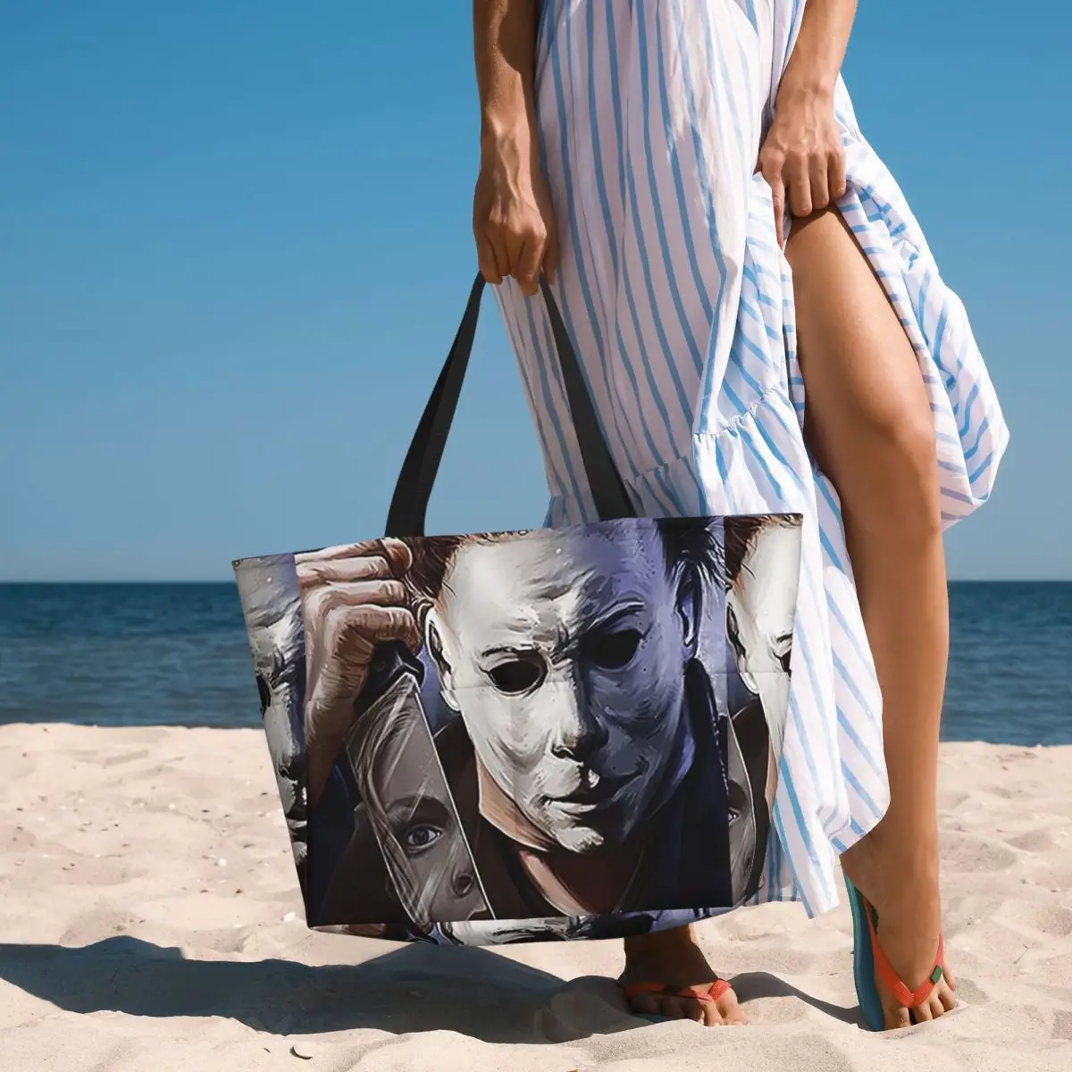 Women Bags Myer - กระเป๋าชายหาดไมเคิล ไมเยอร์ส กระเป๋าถือขนาดใหญ่สำหรับกีฬา ยิม โยคะ กระเป๋าเดินทางสำหรับผู้หญิง