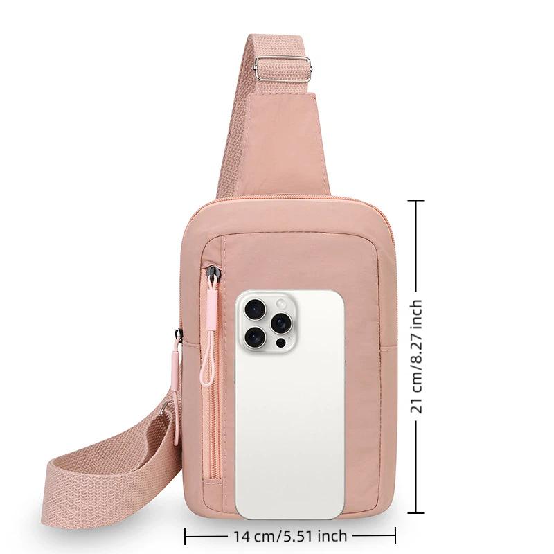 Women'S Bags Cross Body - กระเป๋าสะพายข้างขนาดเล็ก กระเป๋าสะพายไหล่แบบมีสไตล์ กระเป๋าเป้สะพายหลังไนลอนทนทาน กระเป๋าสะพายไหล่ขนาดเล็ก สำหรับเดินทาง เล่นกีฬา