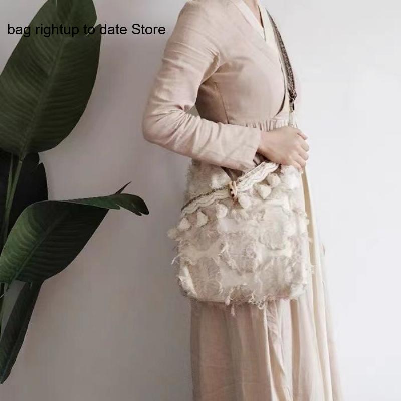 Retro ศิลปะสไตล์ชาติพันธุ์พู่ป - Women'S Bags Cross Body บทวิจารณ์และราคา