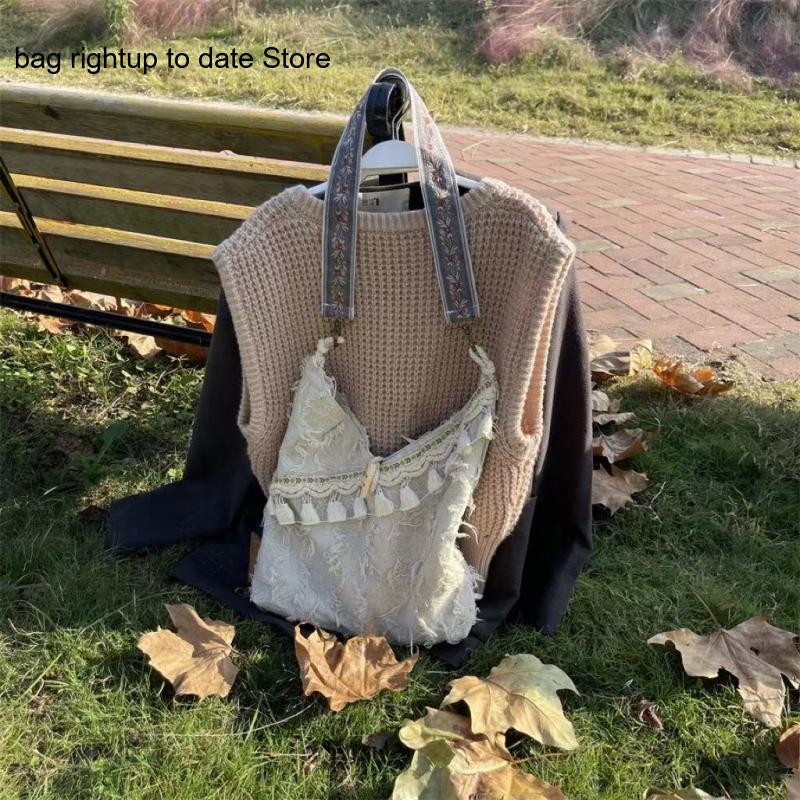 Retro ศิลปะสไตล์ชาติพันธุ์พู่ป - Women'S Bags Cross Body บทวิจารณ์และราคา