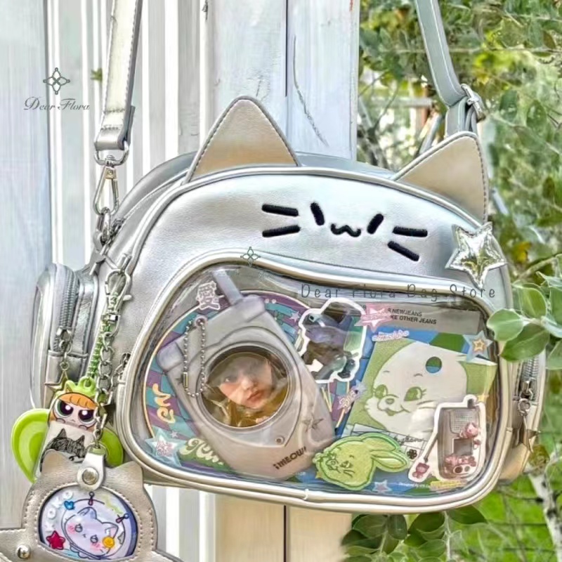 ใหม่ Y2K เกาหลี Kawaii Cat Ita - Women'S Bags Cross Body บทวิจารณ์และราคา