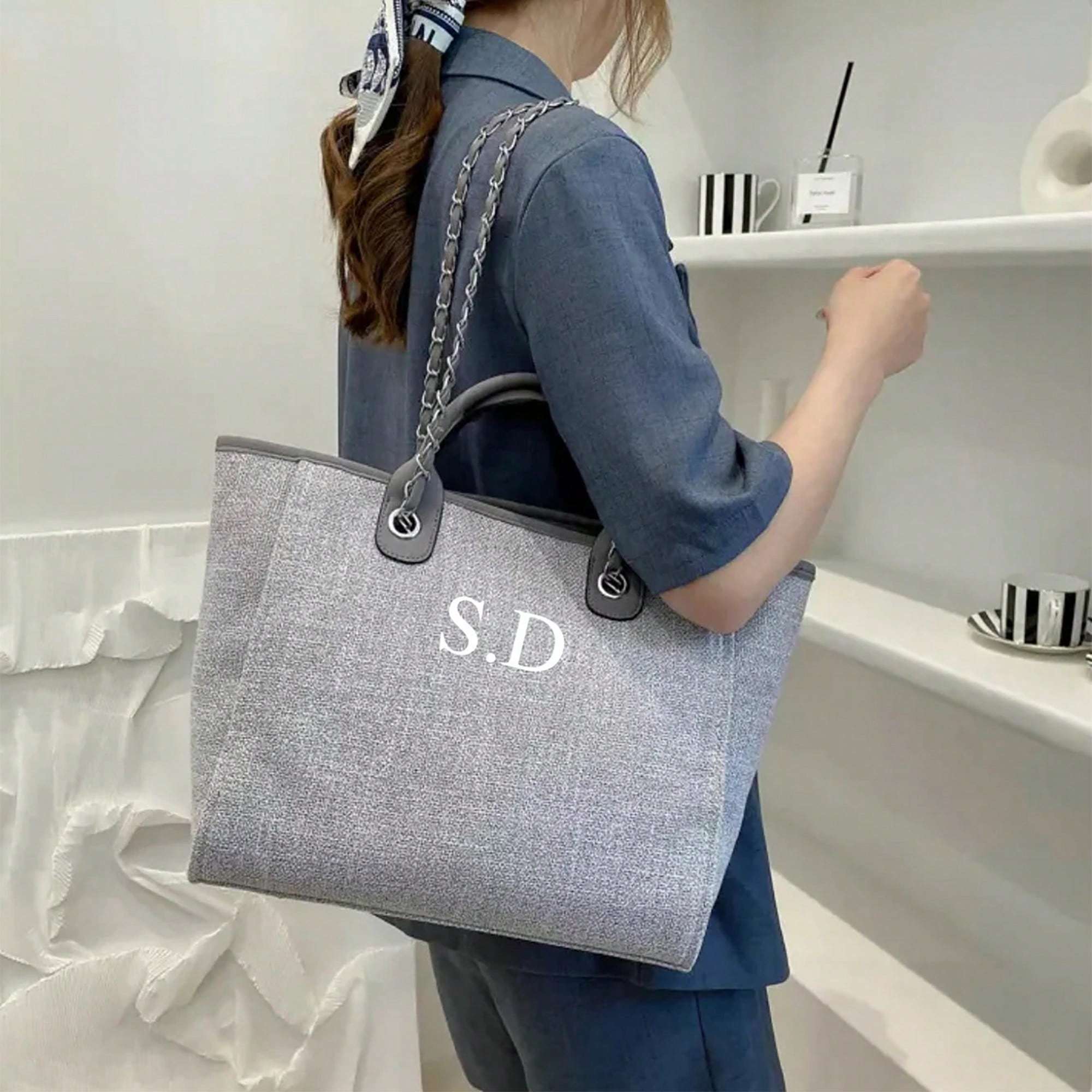 กระเป๋าถือสะพายไหล่แบบโซ่สไตล์ - Women'S Bags Cross Body บทวิจารณ์และราคา