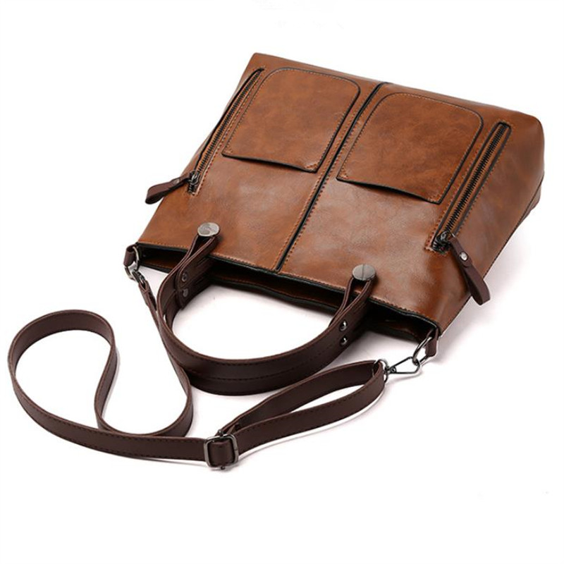 กระเป๋าถือหนังย้อนยุคกระเป๋าสะ - Women'S Bags Cross Body บทวิจารณ์และราคา